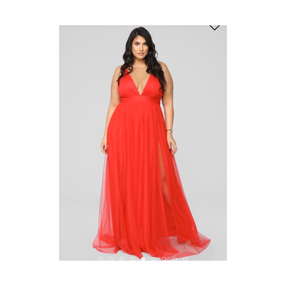 Red Fashionova Dress NWT